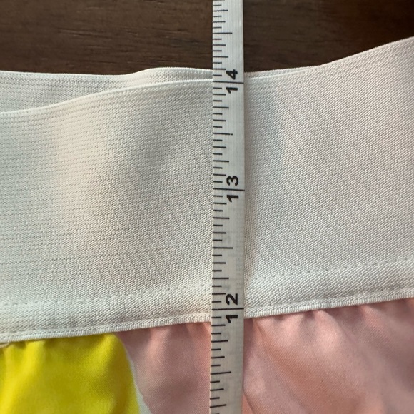 Nike Blue Pink Yellow White Patterned Tennis Skort Size Medium - Picture 4 of 7